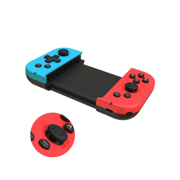 Gaming Controller for Phone - X6 Bluetooth-compatible 4.0 Telescopic Game Controller for Mobile Wireless Gamepad for iPhone Android Phone
