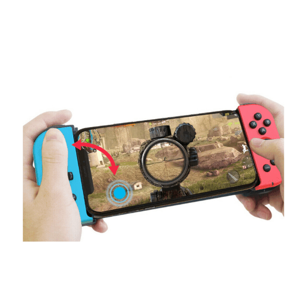 Gaming Controller for Phone - X6 Bluetooth-compatible 4.0 Telescopic Game Controller for Mobile Wireless Gamepad for iPhone Android Phone