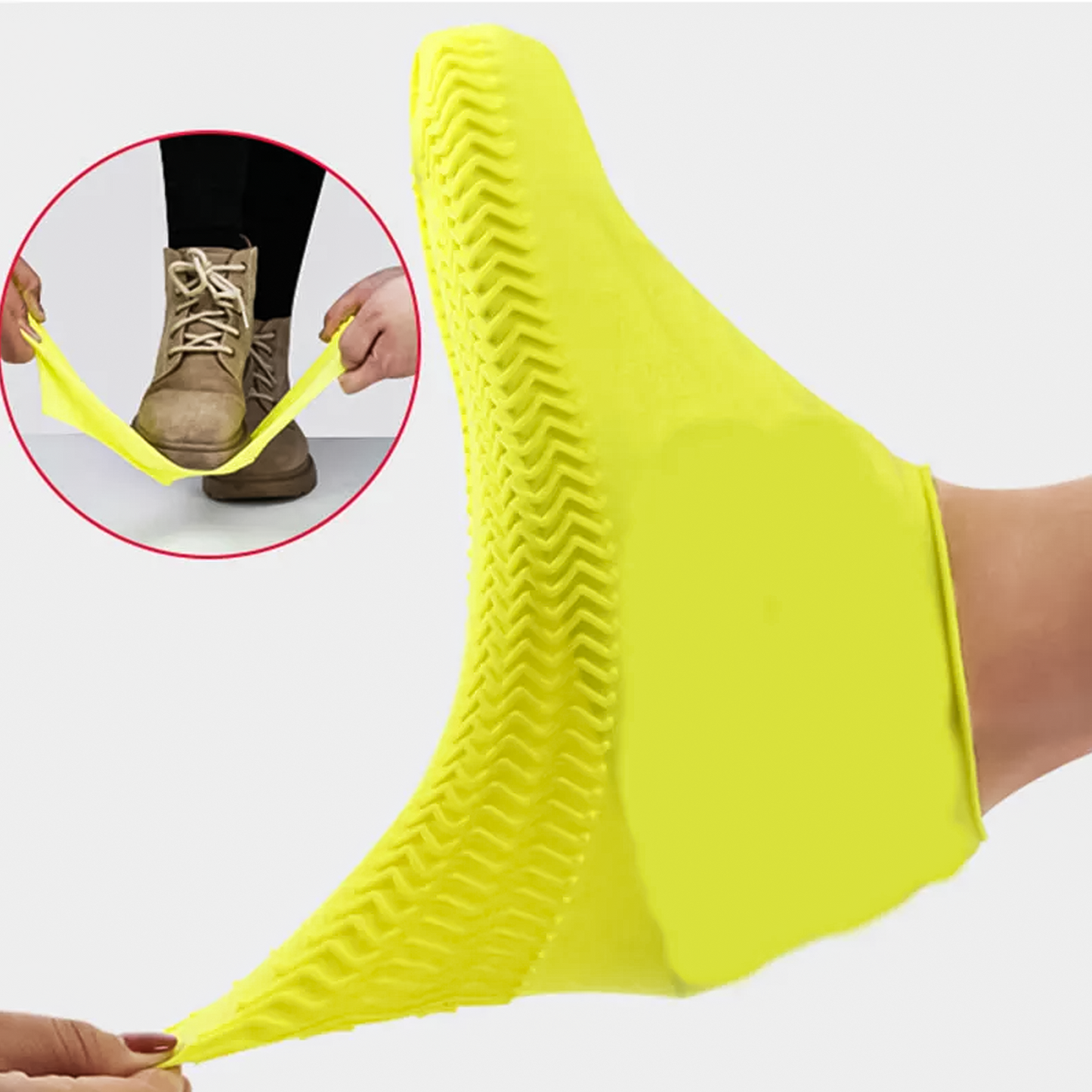 Silicone Shoe Cover - Resistant Silicone Overshoes Rain Waterproof Shoe Covers Boot Cover Protector