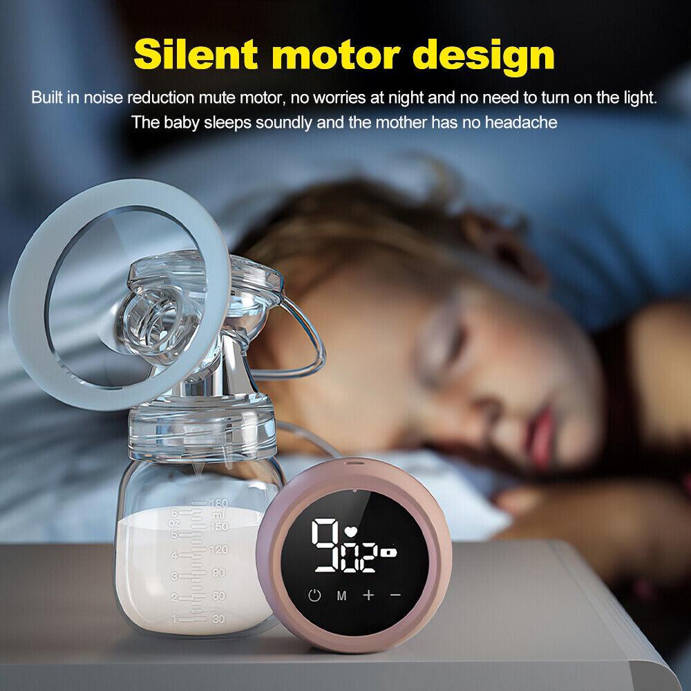 Electric Breast Pumps - USB Baby Infant Feeding Mute Automatic Dual Breastpump