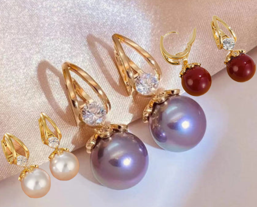 ✨New Arrival✨Sparkly Huggie Dangle Earrings for Women