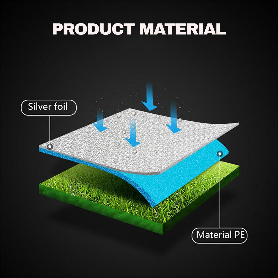 Camping Sleep Mats - Camping Mat Roll Up Foil Mat Waterproof Eva Foam Yoga Insulated Sleeping Tent