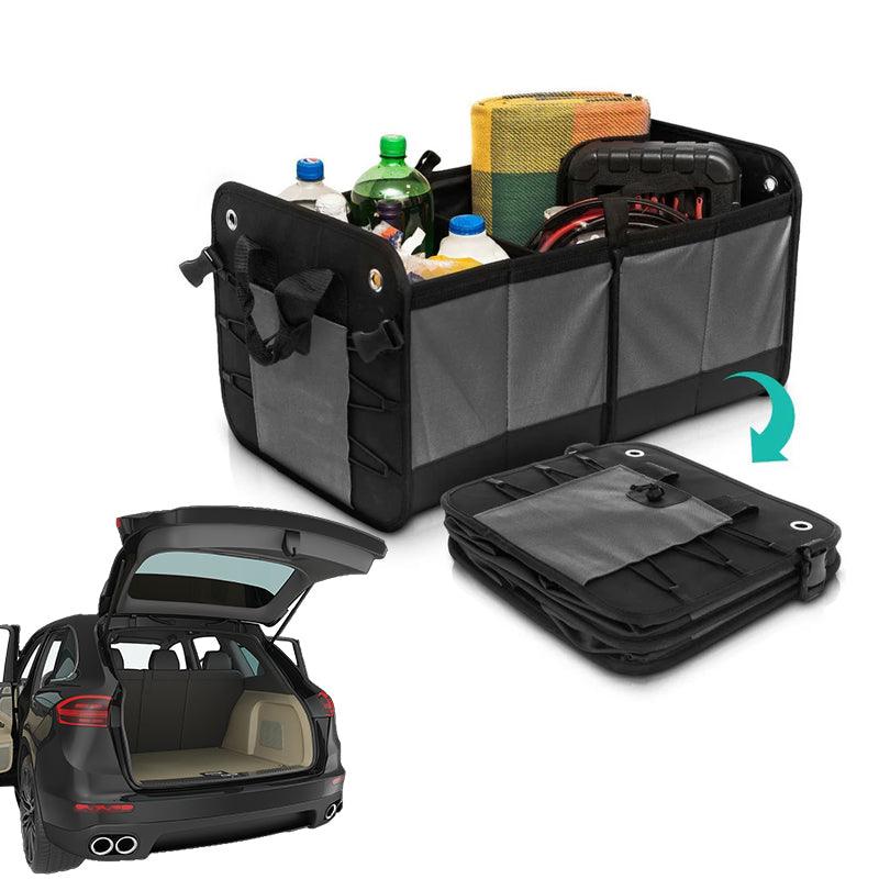 Car Boot Organiser - Heavy Duty Collapsible Foldable Tidy Pocket Storage