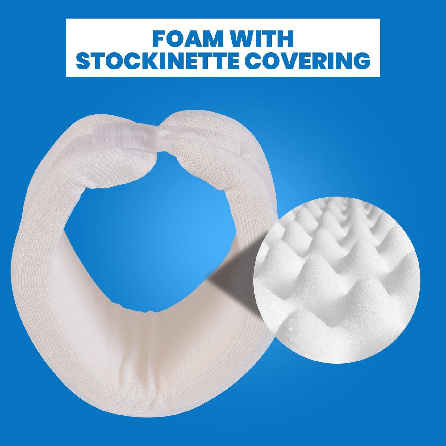 Soft Neck Collar - Medium 14-16"/35-40cm Foam Neck Collar Cervical Whiplash/vertebrae Brace