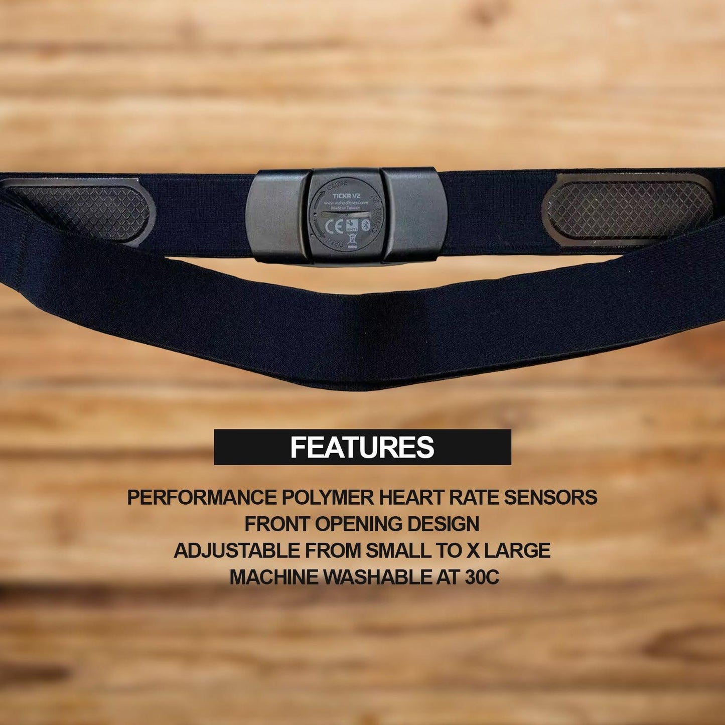 Heart Rate Monitor Chest Strap - Wireless Heart Health Monitoring Device with Heart Strain, Breathing Rate, Heart Rhythm and Fitness Tracking