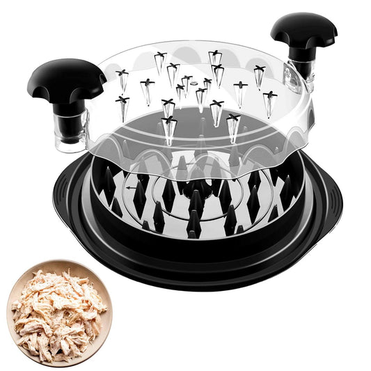 Chicken Breast Shredder - Meat Shredder Machine Suitable for Pork Beef Chicken Twist with Brush & Fork