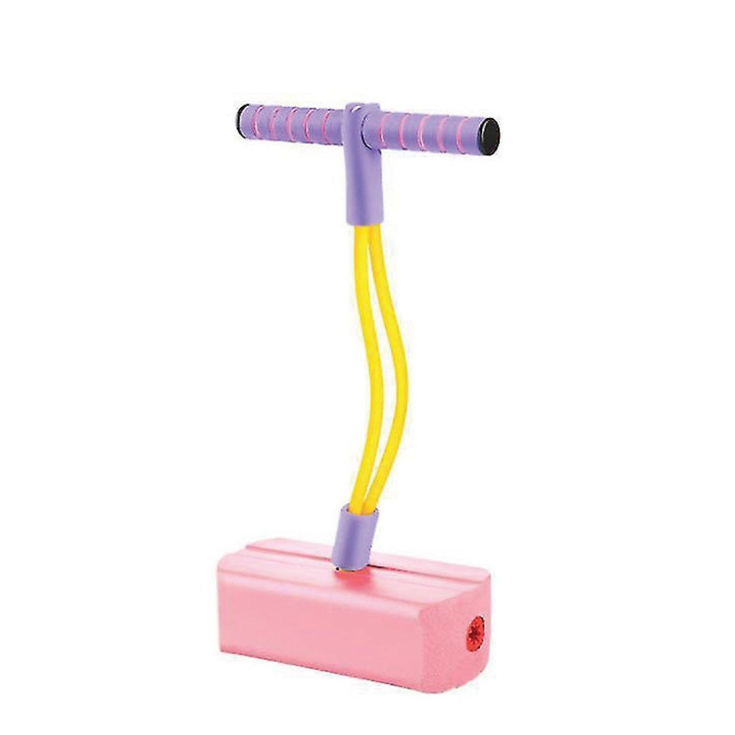 Pogo Sticks for Kids - Foam Pogo Jumper for Kids, Pink children's fitness toys, outdoor jumping balance sense indoor