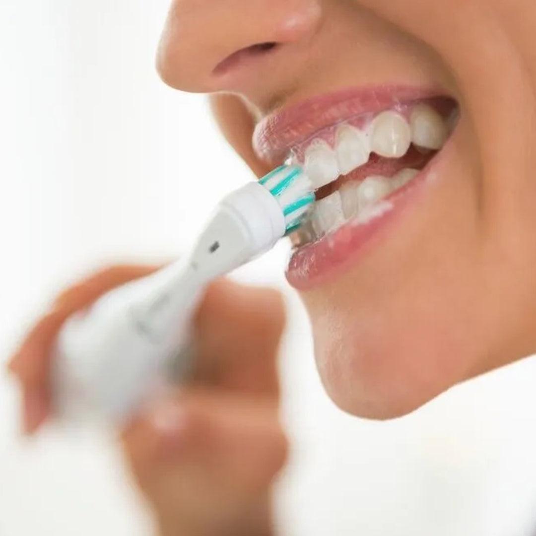 Best Oral-B Electric Toothbrush - Braun Oral-B Precision Clean Electric Toothbrush Comes With 4x pcs Brush Heads