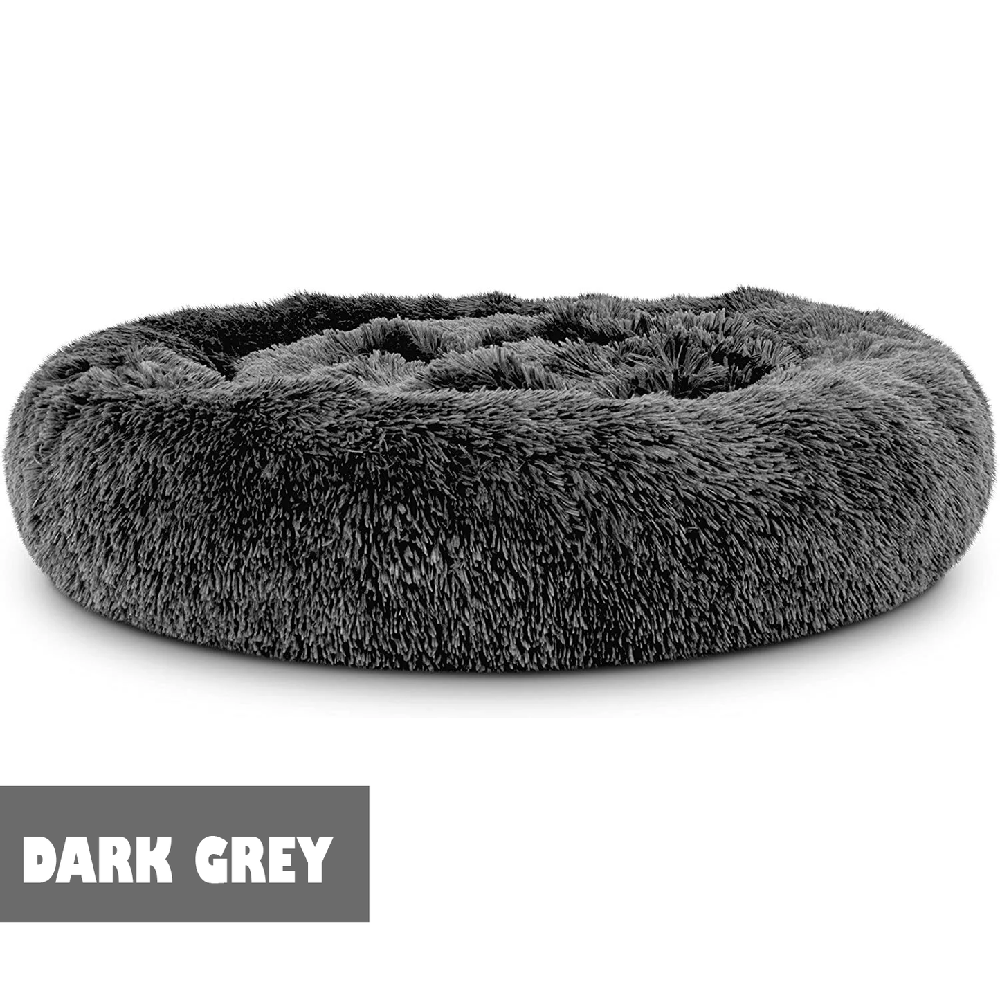 Donut Dog Bed – Anti-Anxiety Round Pet Bed for Cozy Sleep & Joint Support
