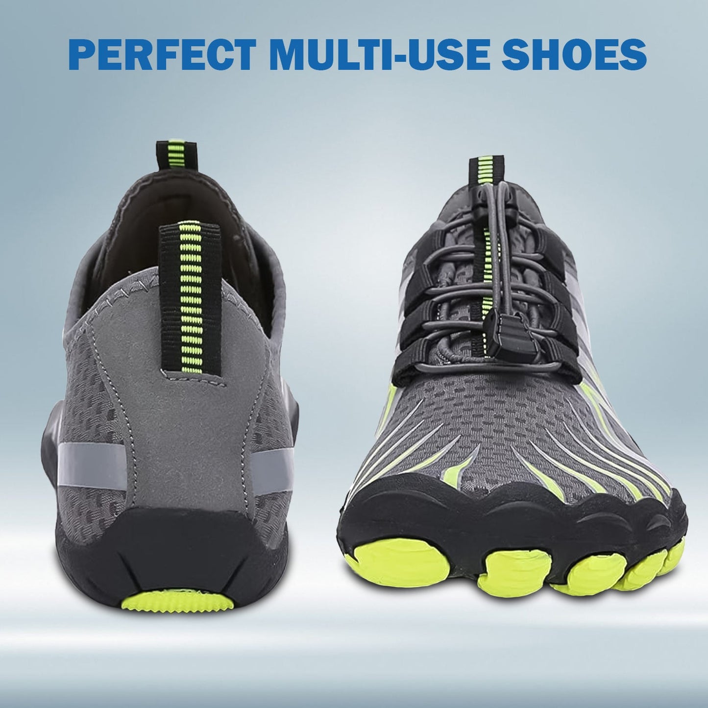 Flat Running Shoes – Breathable Mesh Sports Shoes for Daily Wear & Exercise