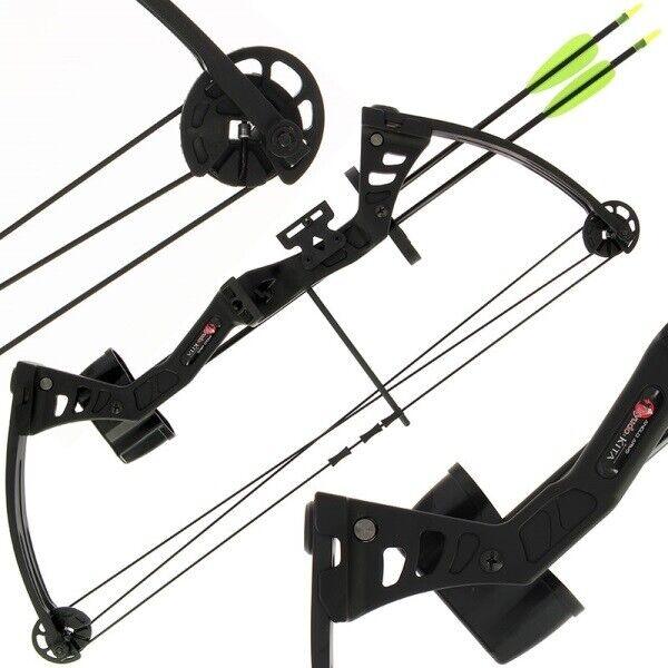 Archery Kit for Adults - 15-29lbs Compound Archery Bow & Arrow Set Adjustable Draw Power Adults Youths