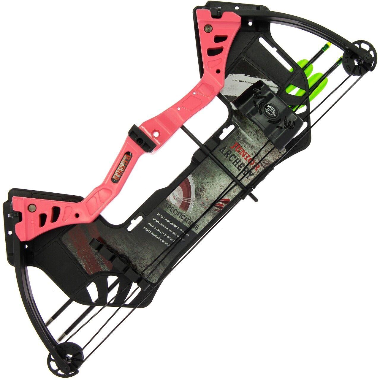 Archery Kit for Adults - 15-29lbs Compound Archery Bow & Arrow Set Adjustable Draw Power Adults Youths
