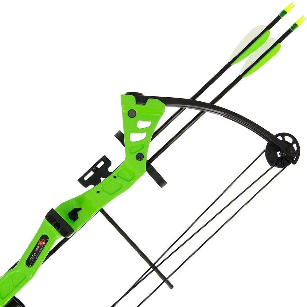 Archery Kit for Adults - 15-29lbs Compound Archery Bow & Arrow Set Adjustable Draw Power Adults Youths