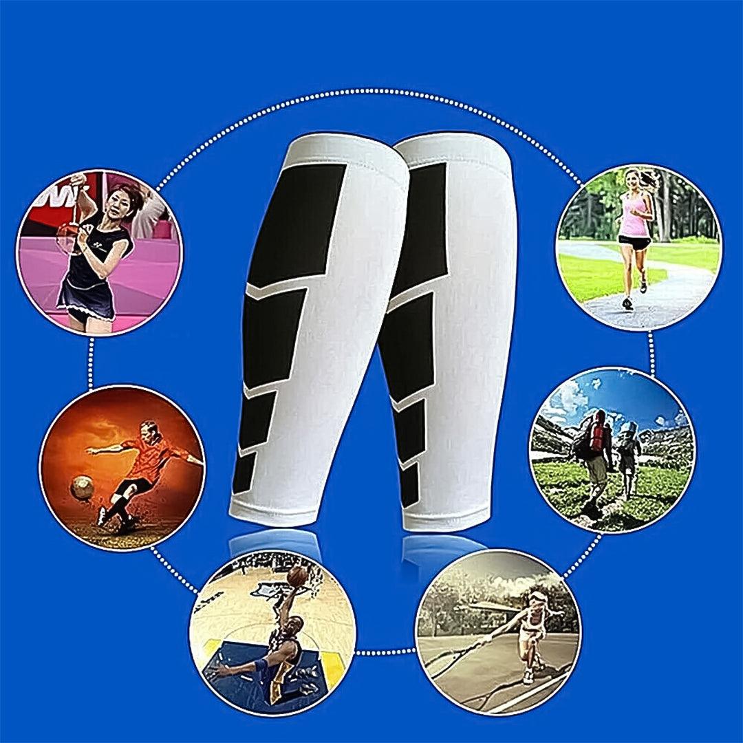 Shin Compression Sleeve - Calf Sleeve Leg Calf Support Brace Shin Splints Sport Running
