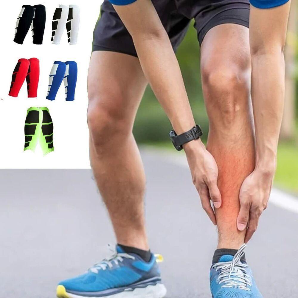Shin Compression Sleeve - Calf Sleeve Leg Calf Support Brace Shin Splints Sport Running