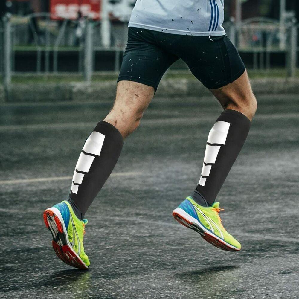 Shin Compression Sleeve - Calf Sleeve Leg Calf Support Brace Shin Splints Sport Running