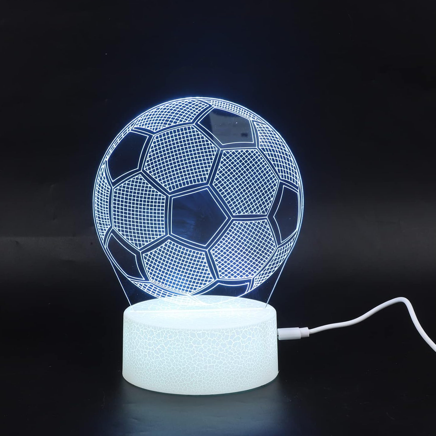 3D Illusion Lamp – Visualization Color LED Night Lights with Remote Control