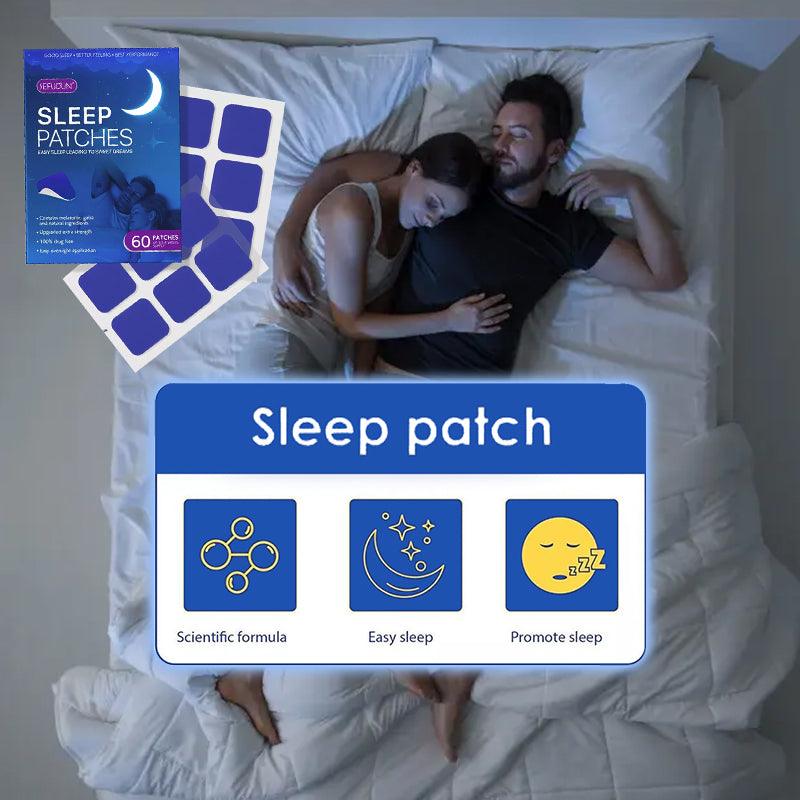 Natural Sleep Patches - 60x Safe Sleep Patches Natural Sleeping Improve Aid Patch Care Adults Rest