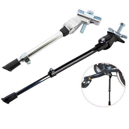 Cycle Kick Stand - Mountain Bike Bicycle Cycle Kick Stand Adjustable Rubber Foot Heavy Duty Prop UK