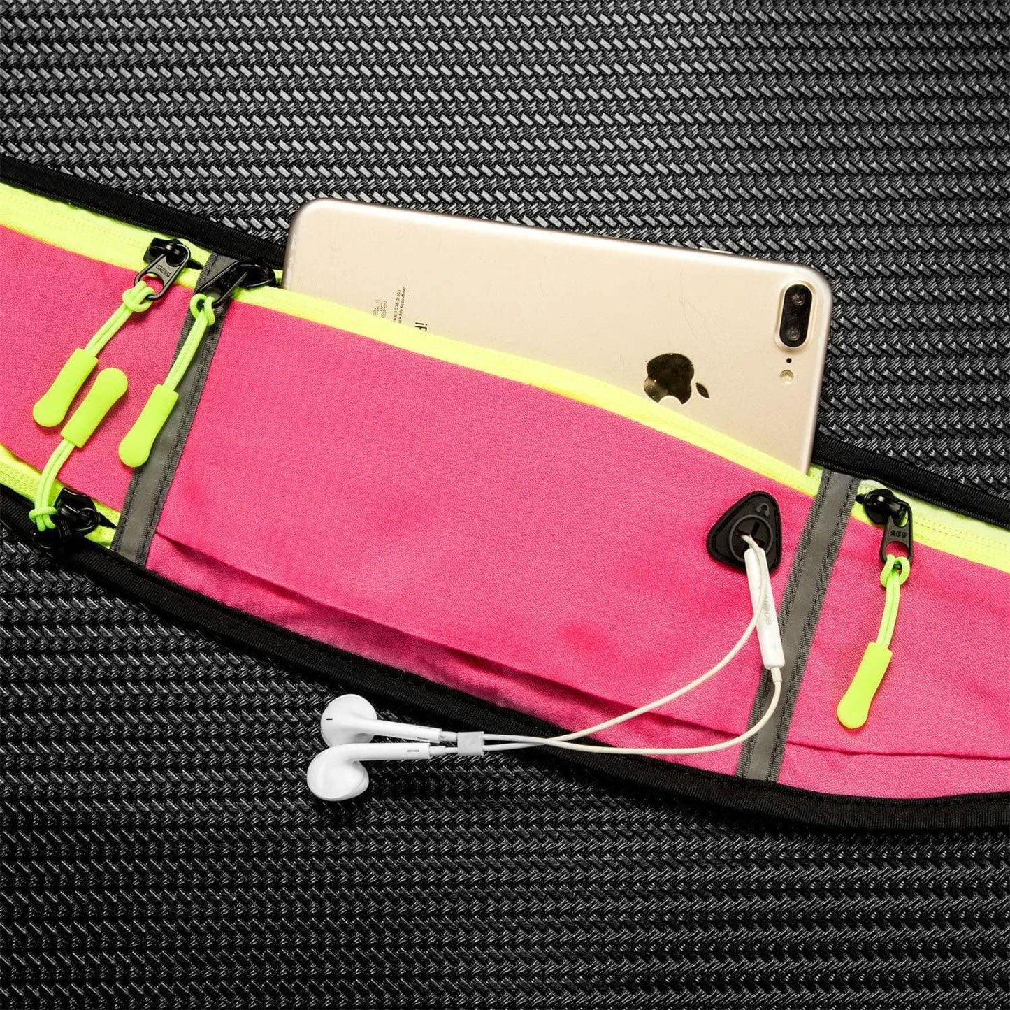 Waist Bum Bag - Jogging Running Cycling Gym Bum Bag Travel Waist Belt Pouch Sports Phone Holder Running Gym Cycling Adjustable Waist Bum Bag Belt