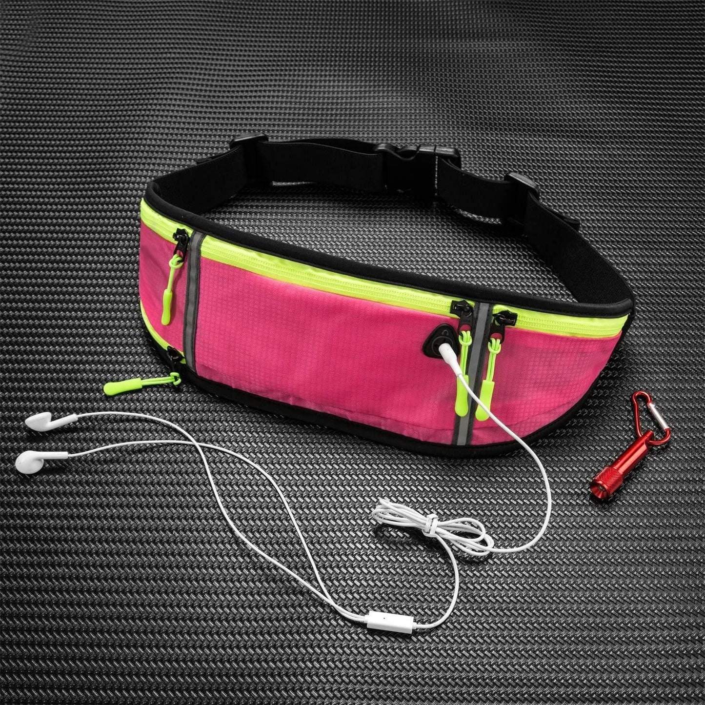 Waist Bum Bag - Jogging Running Cycling Gym Bum Bag Travel Waist Belt Pouch Sports Phone Holder Running Gym Cycling Adjustable Waist Bum Bag Belt