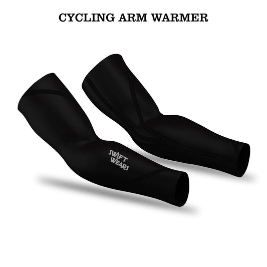 Cycling Arm Warmers UK - Cycle Running Roubaix Winter Thermal Elbow Warmer  Arm Sleeves for Cycling
