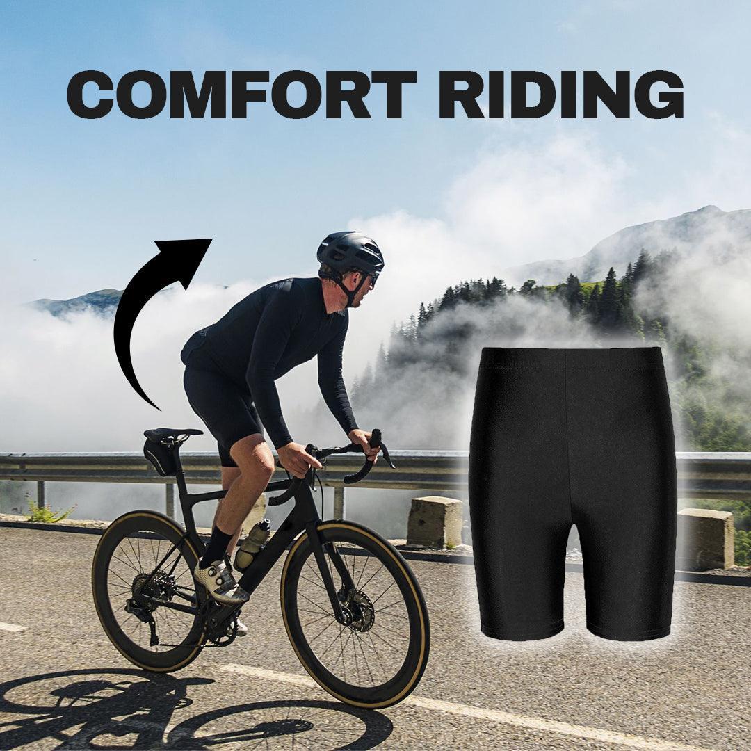 Stretch Cycling Shorts - Mens Boys Super Stretch Cycling Shorts School PE Sports Gym Running Yoga