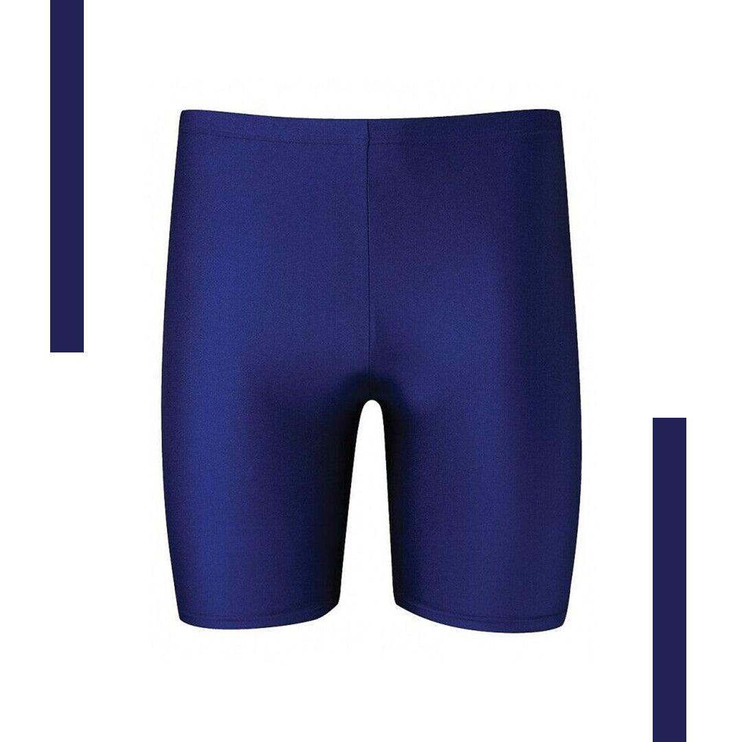 Stretch Cycling Shorts - Mens Boys Super Stretch Cycling Shorts School PE Sports Gym Running Yoga