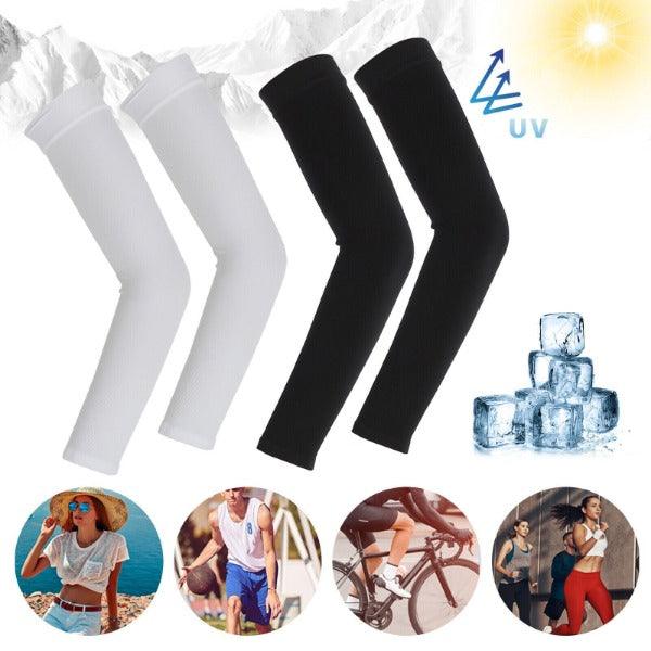 UV Protection Arm Sleeves - Breathable Sun Arm Sleeves, for Summer Sport Running Cycling Climbing Driving Golf