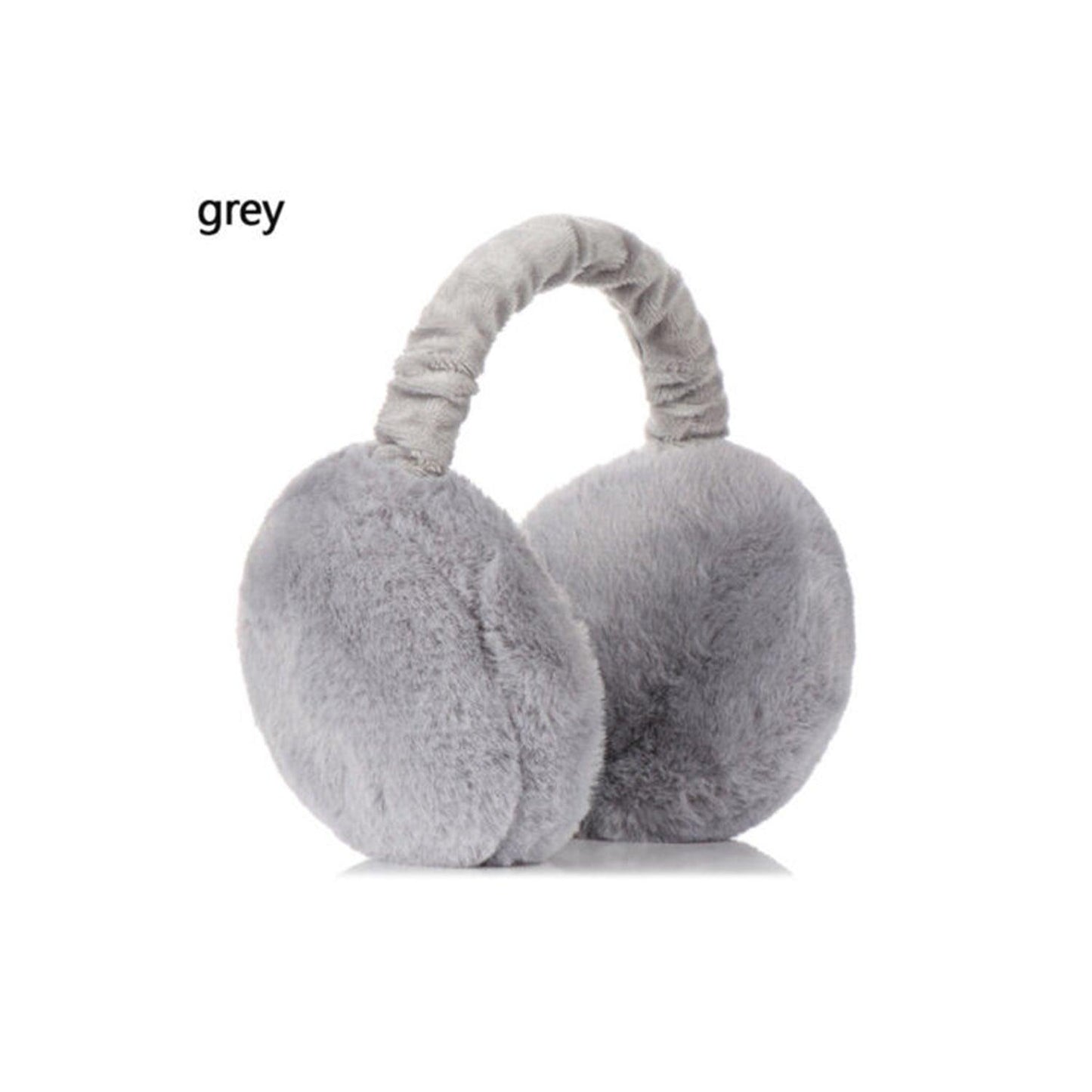 Ear Muffs for Ladies - Cute 1 Set Bear Ear Fleece Winter Warm Hooded Earflap Girl