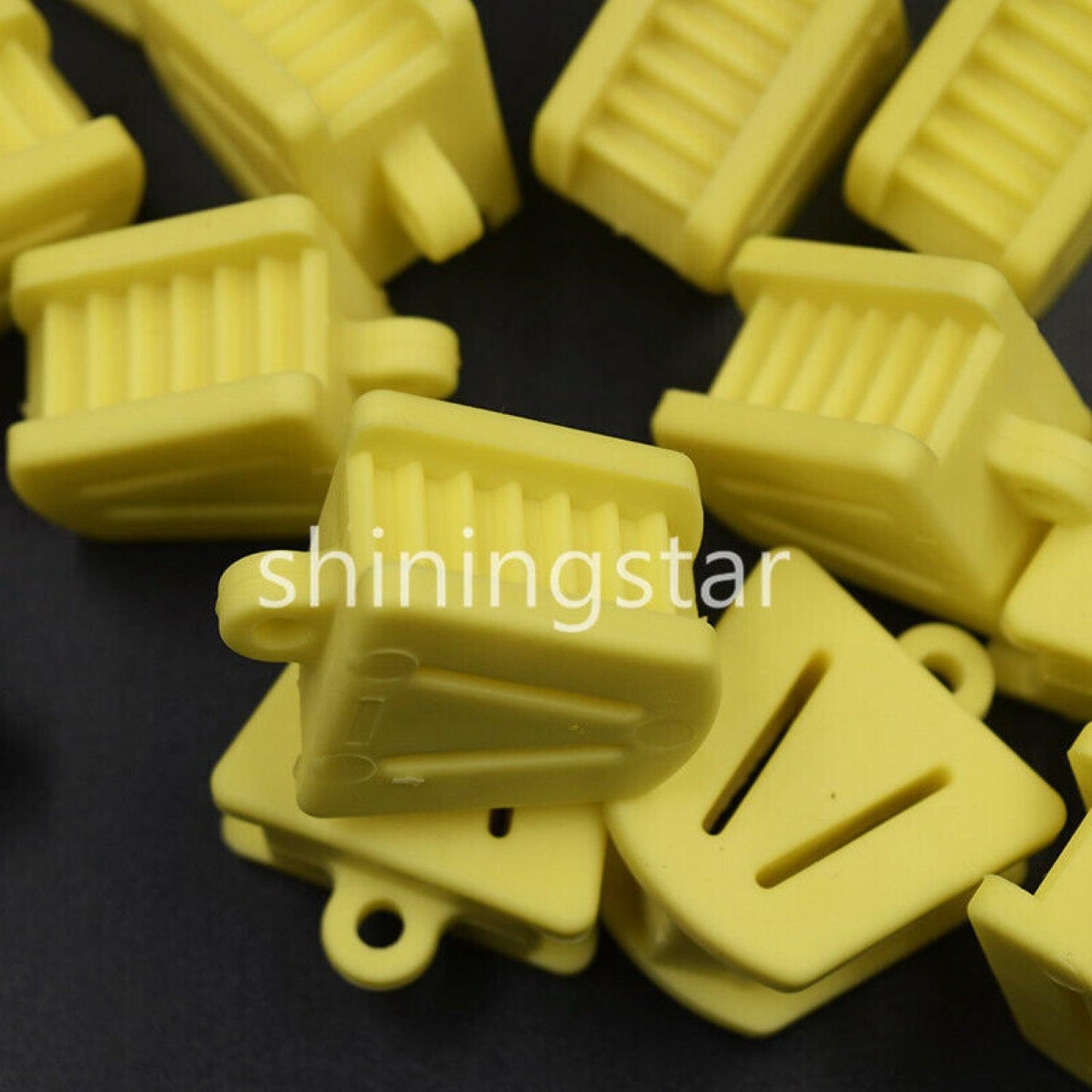 Dental Bite Block - 3 pcs Dental Silicone Occlusal Pad Rubber Bite Blocks Mouth Prop