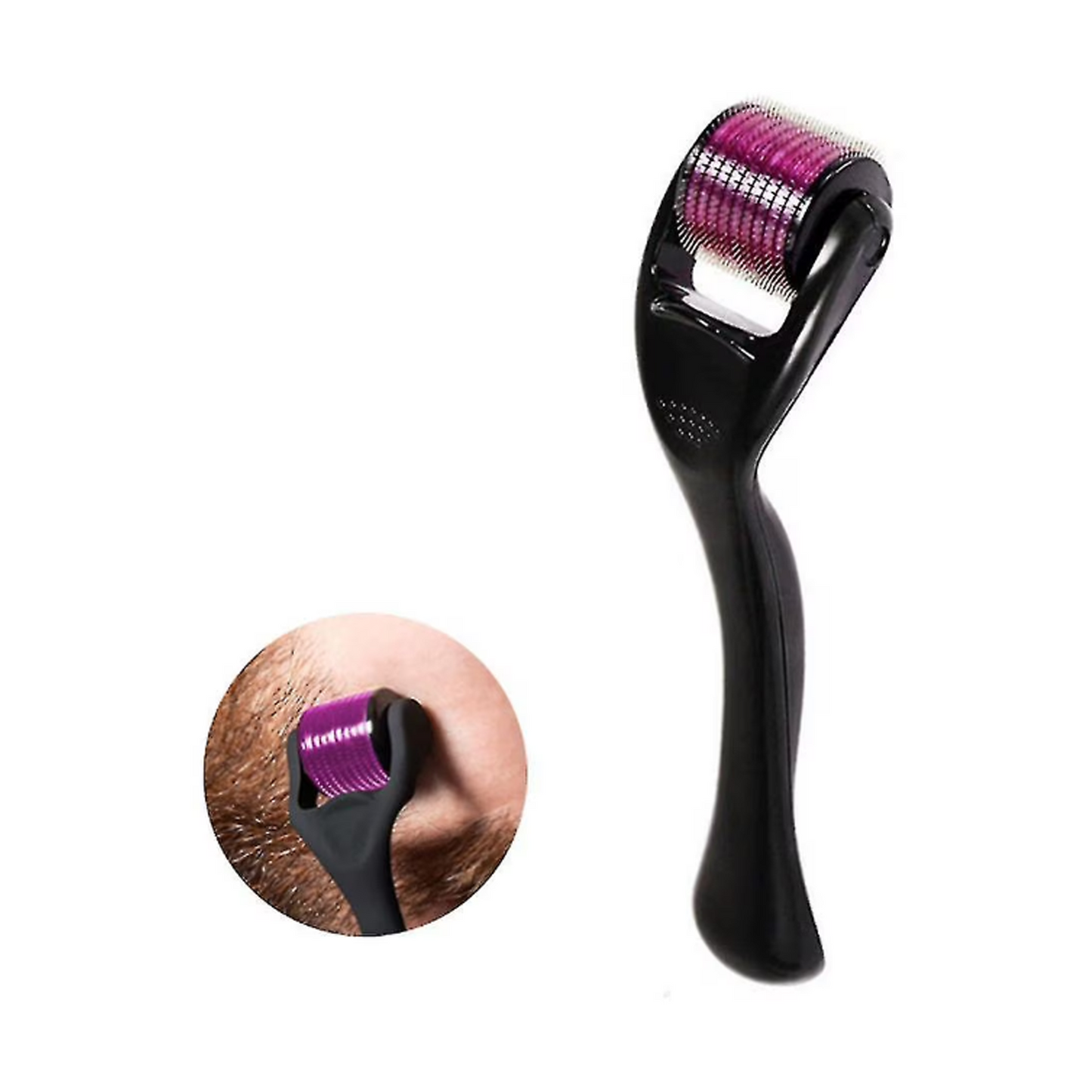 Derma Rolling Hair - Titanium Micro Needle Derma Roller Beard Hair Regeneration Growth Skin Care