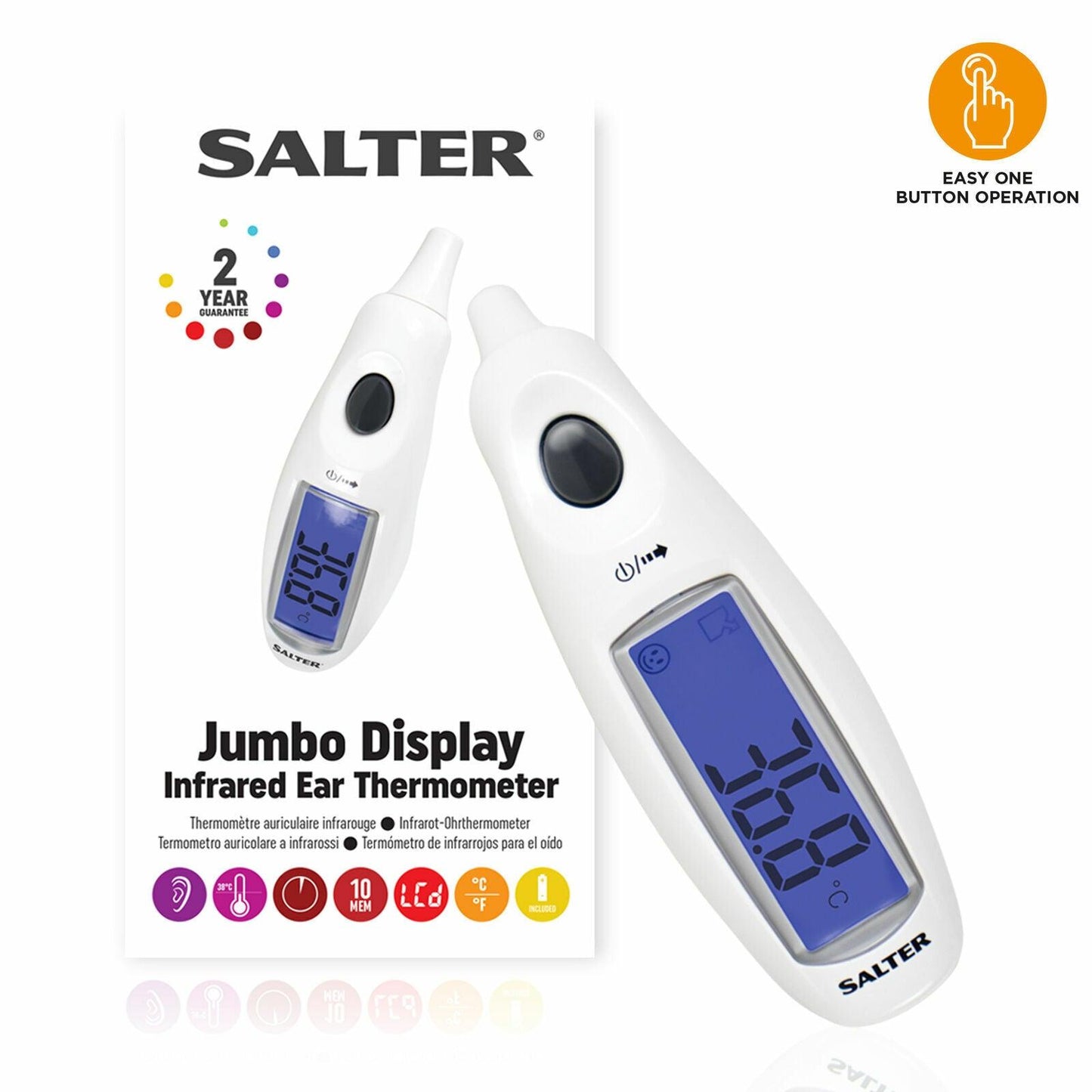 Best in Ear Thermometer UK - Digital Ear Thermometer For Baby/Child/Adult