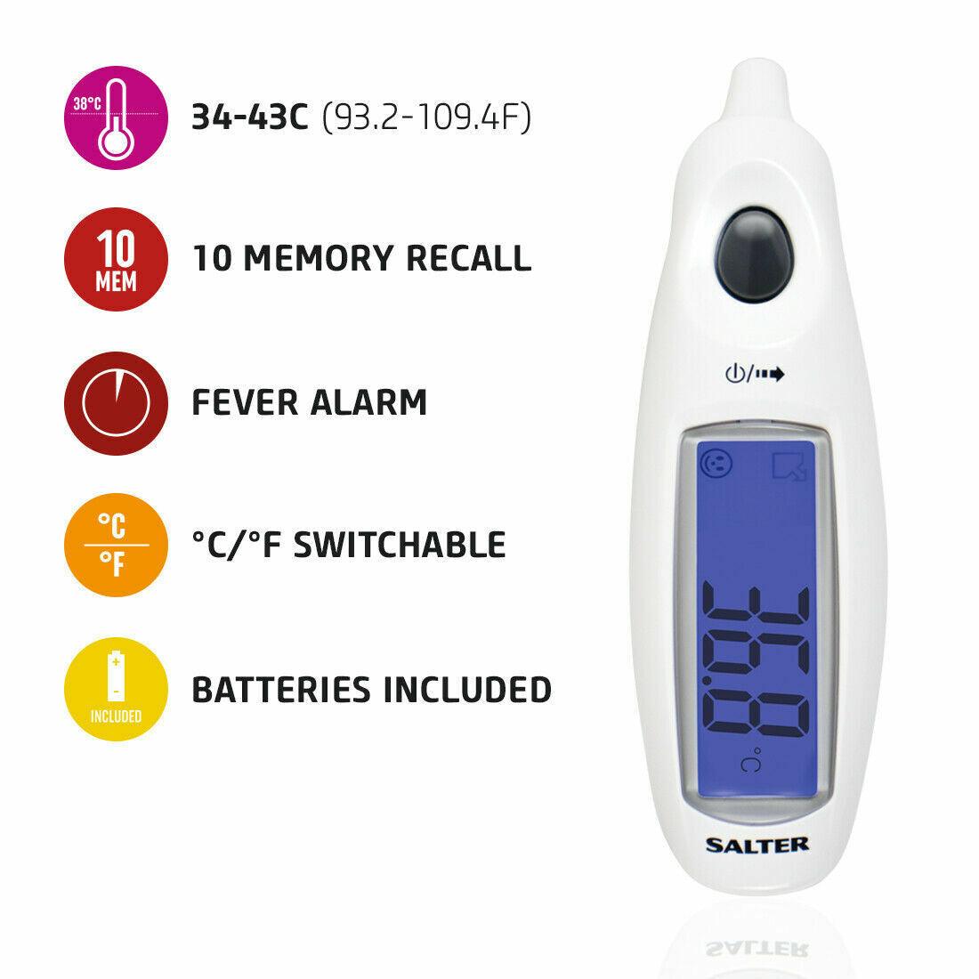 Best in Ear Thermometer UK - Digital Ear Thermometer For Baby/Child/Adult