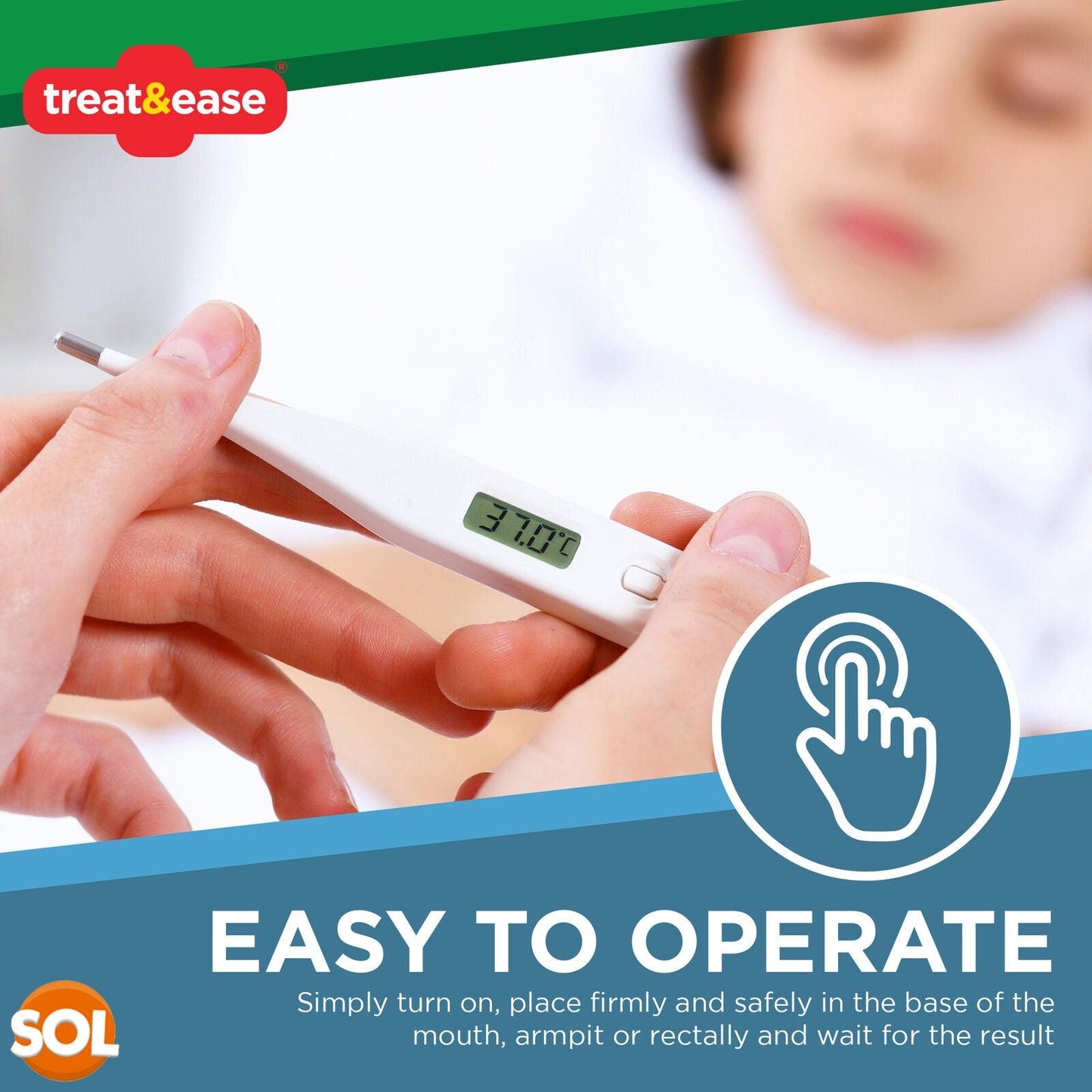 Best Digital Thermometer UK -  Baby Adult Oral Ear Body Arm Fever