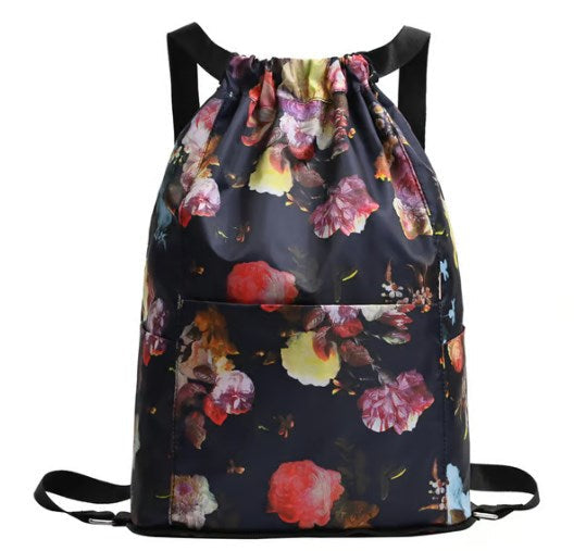 🔥Promotion - 50% discount💥Drawstring Foldable Large Capacity Dry-wet Separation Travel Sports Backpack