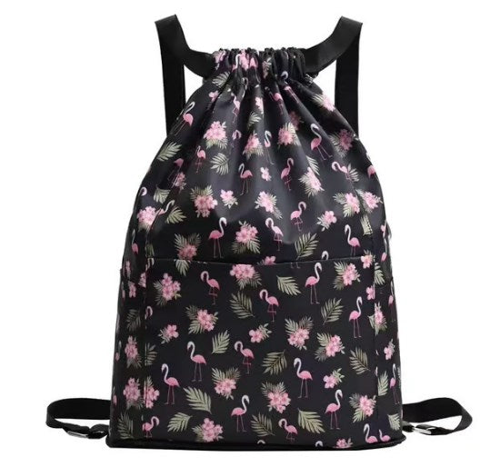 🔥Promotion - 50% discount💥Drawstring Foldable Large Capacity Dry-wet Separation Travel Sports Backpack