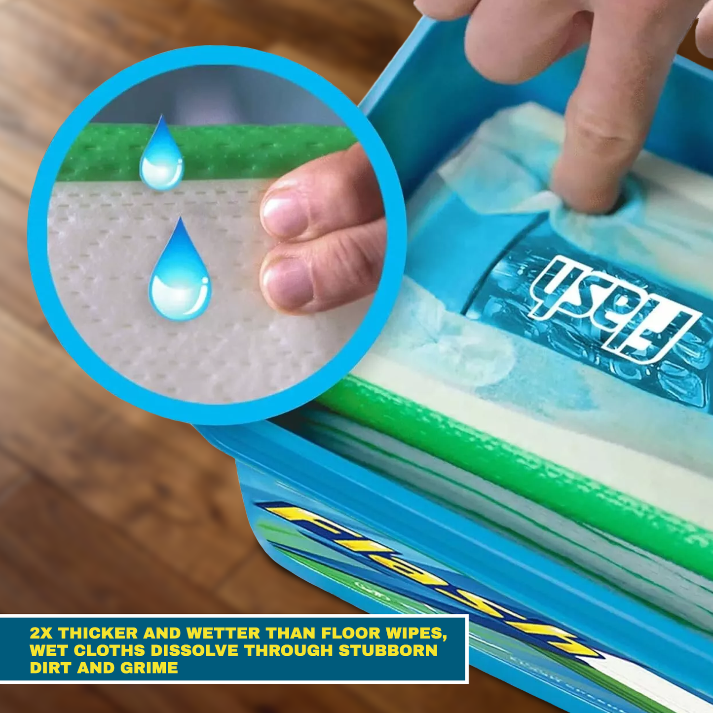 Wet Mopping Cloths – Super Absorbent & Reusable Cleaning Pads for All Floor Types