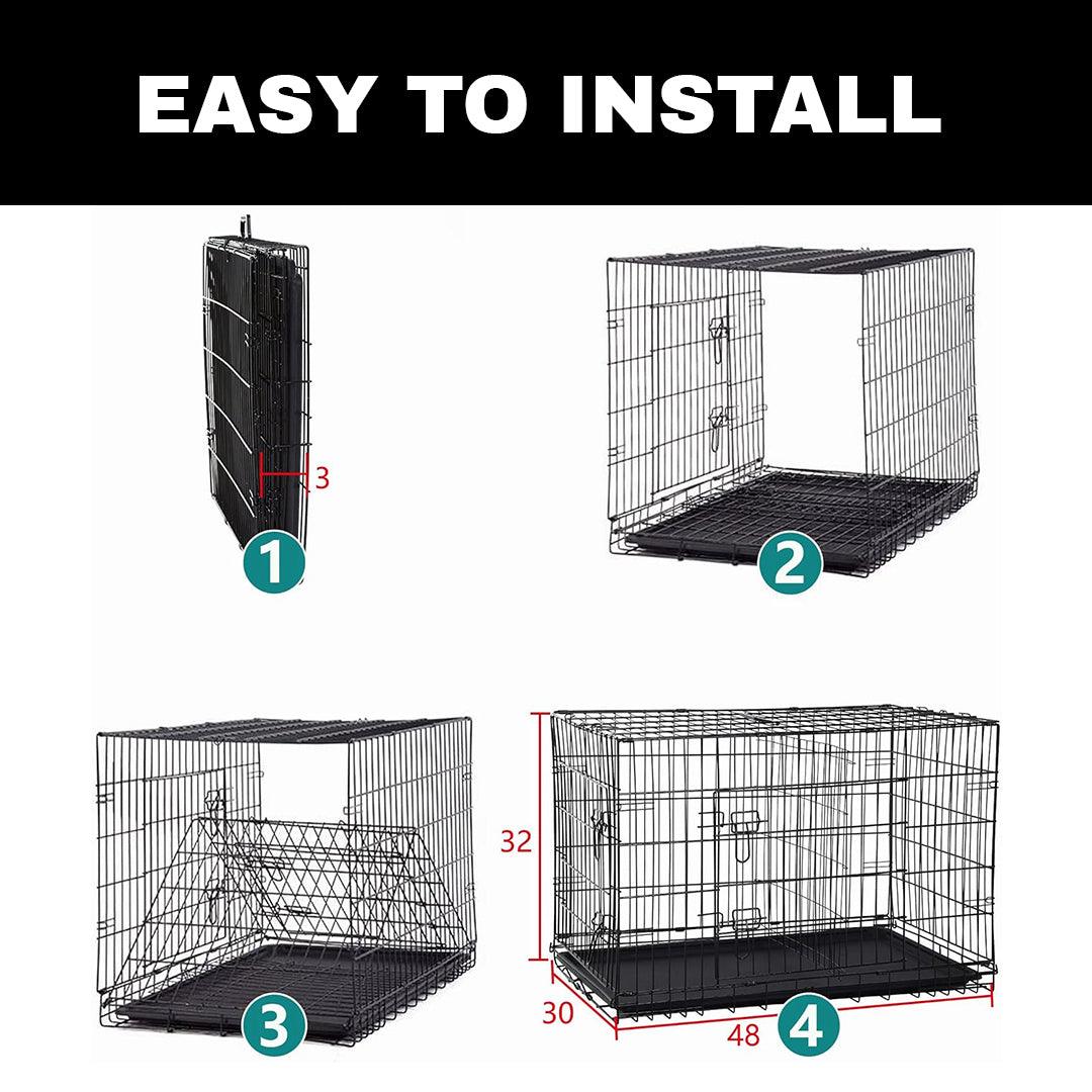 Metal Cages for Dogs - Dog Cage Puppy Pet Crate Carrier