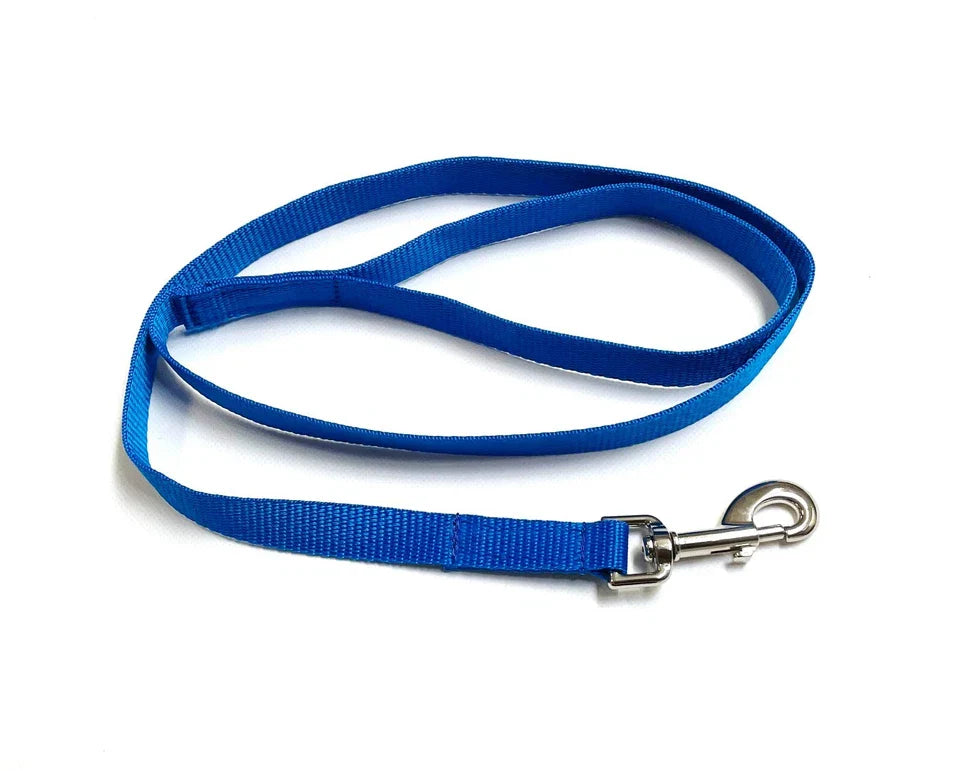 Dog Running Leash - 45" Puppy Small Dog Walking Lead 13mm Wide Strong Durable Webbing
