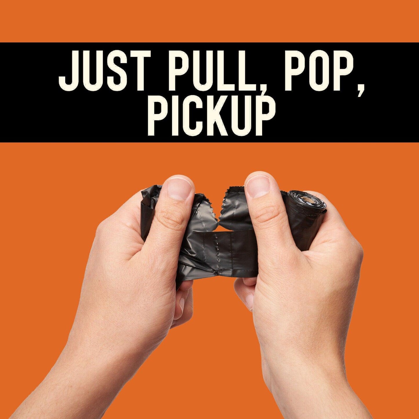 Biodegradable Poop Bags UK - Dog Poo Bags Stronger Doggie Bags with Tie Handles