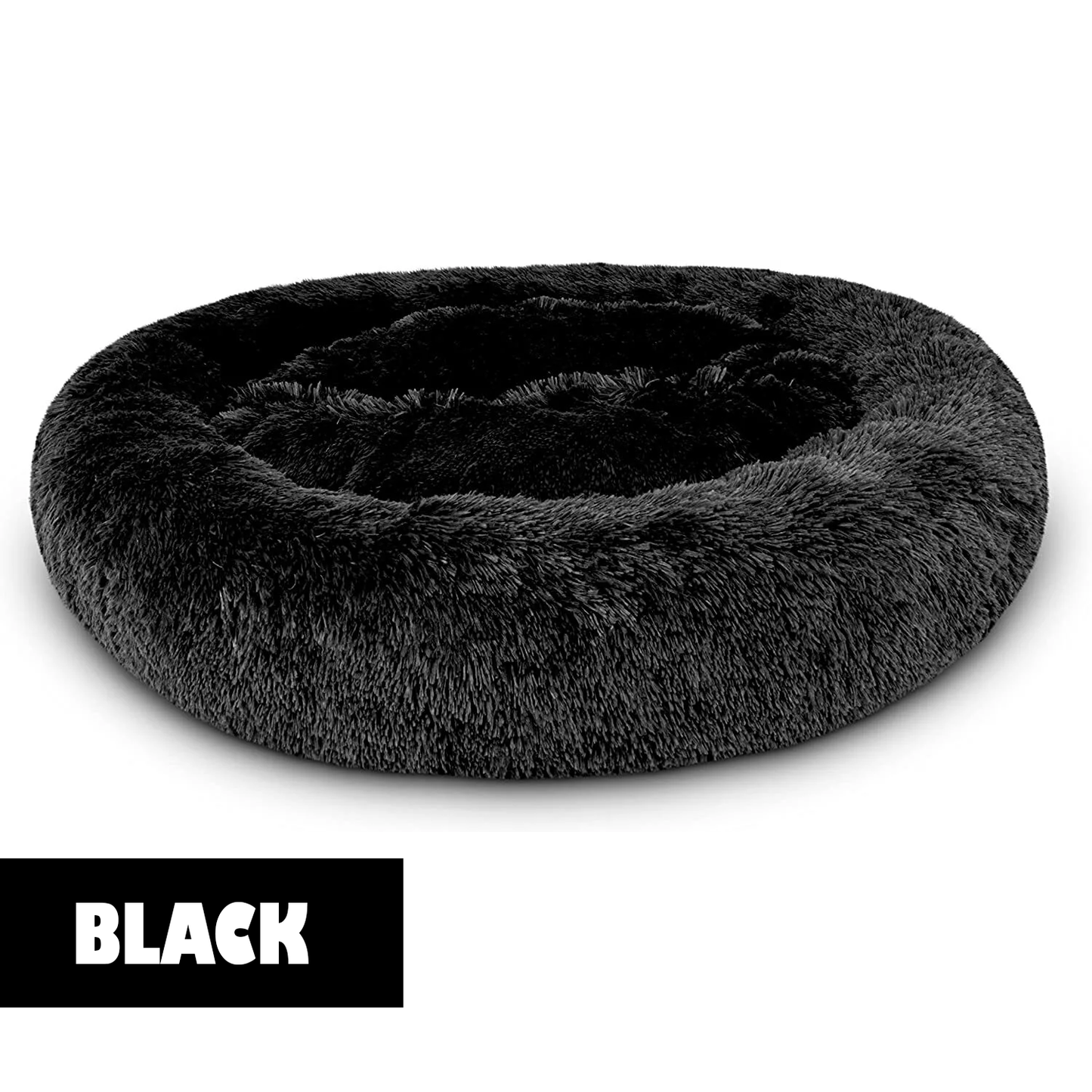 Donut Dog Bed – Anti-Anxiety Round Pet Bed for Cozy Sleep & Joint Support