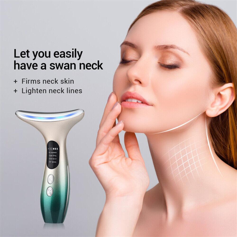 Cream for Wrinkles Neck - V Shaping Massager Electric Slim LIFT Double Chin Removal device