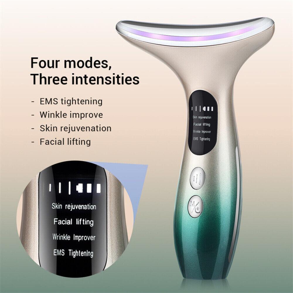 Cream for Wrinkles Neck - V Shaping Massager Electric Slim LIFT Double Chin Removal device