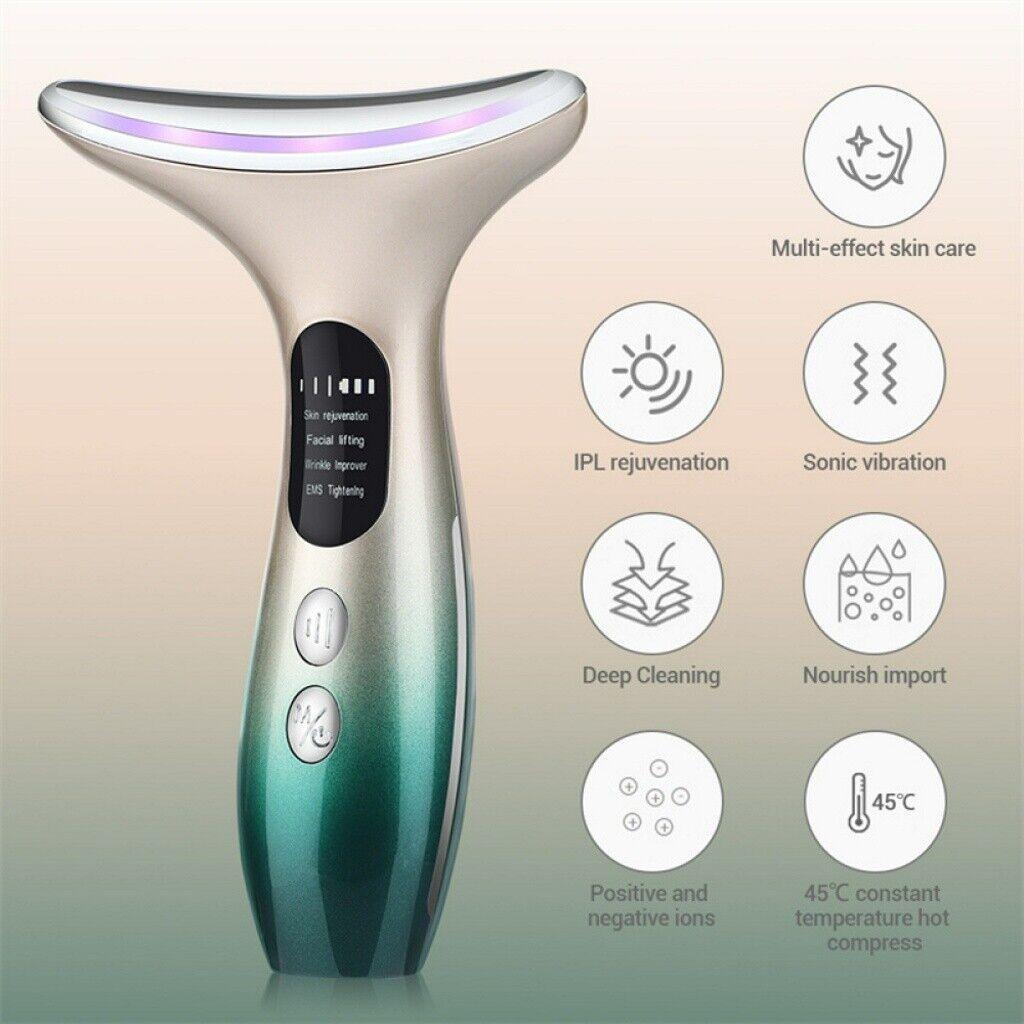 Cream for Wrinkles Neck - V Shaping Massager Electric Slim LIFT Double Chin Removal device