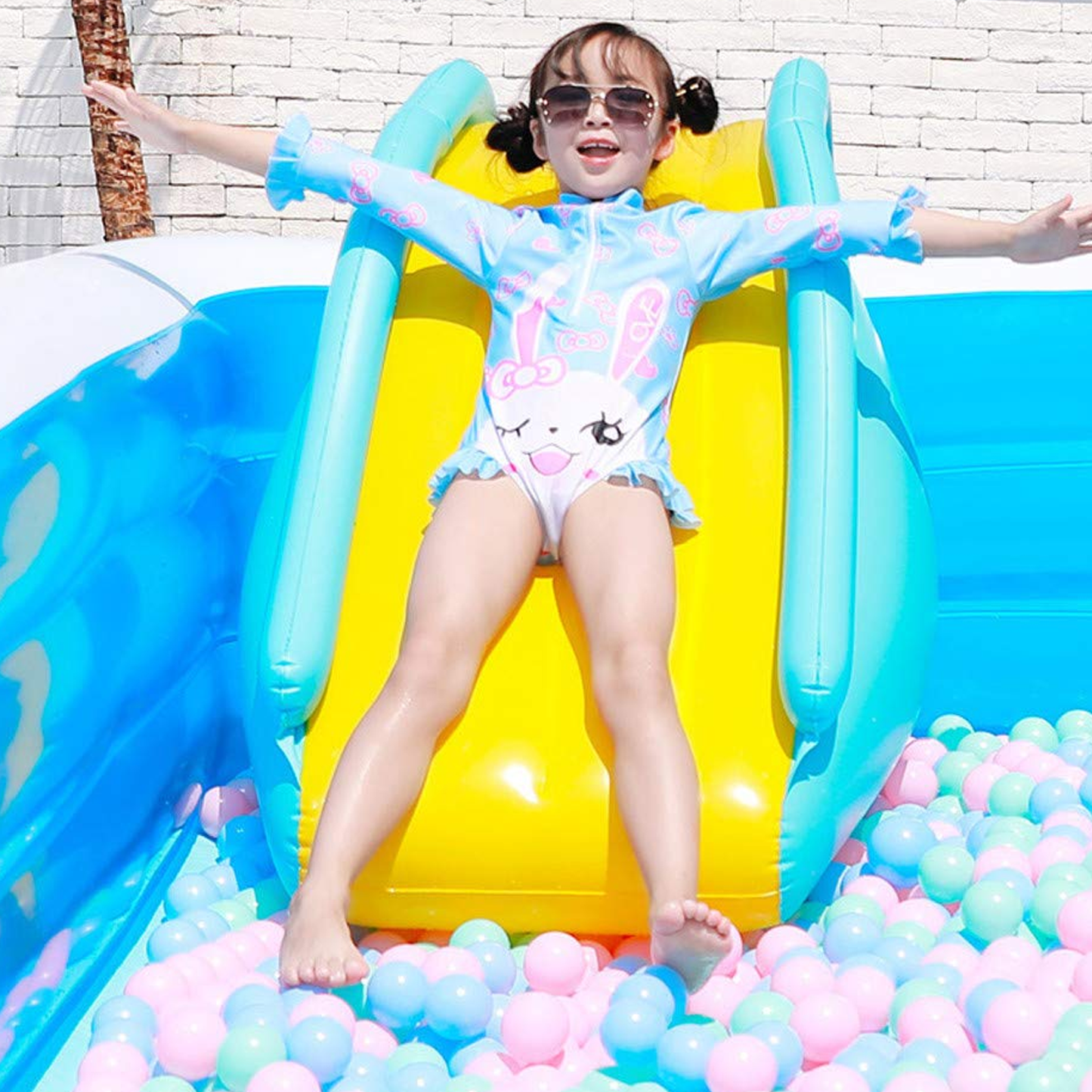 Inflatable Pool Slide – Fun Garden Water Slide for Children & Toddlers