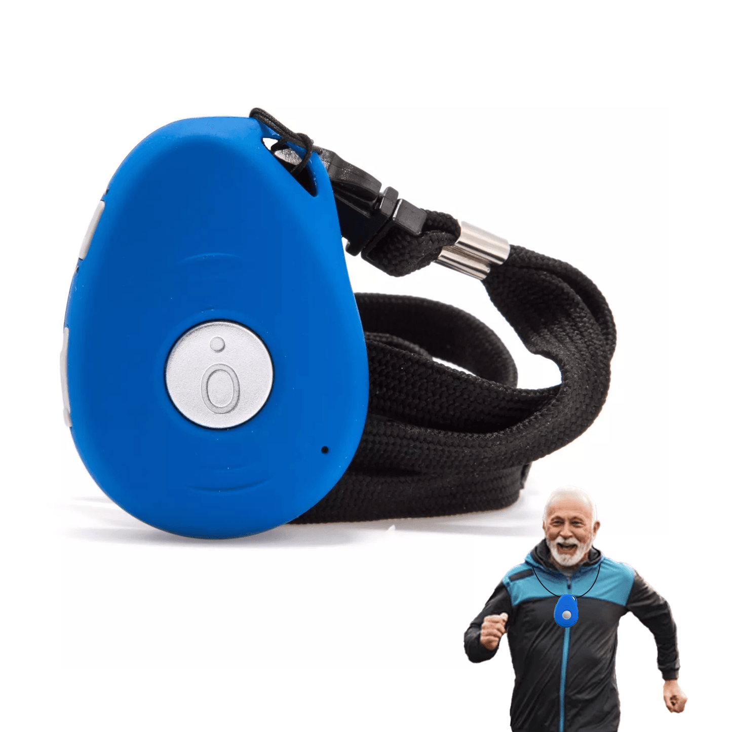 Fall Detection Devices-  Anywhere Elderly Alarm ,Fall Detect 100% Mobile Talking Pendant