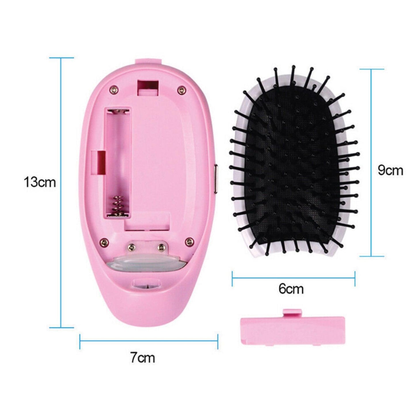 Electric Scalp Massage for Hair Growth - Queenwill Head Massager Shampoo Brush for Deep Hair Cleaning and Head Blood Circulation, Battery Powered & Waterproof