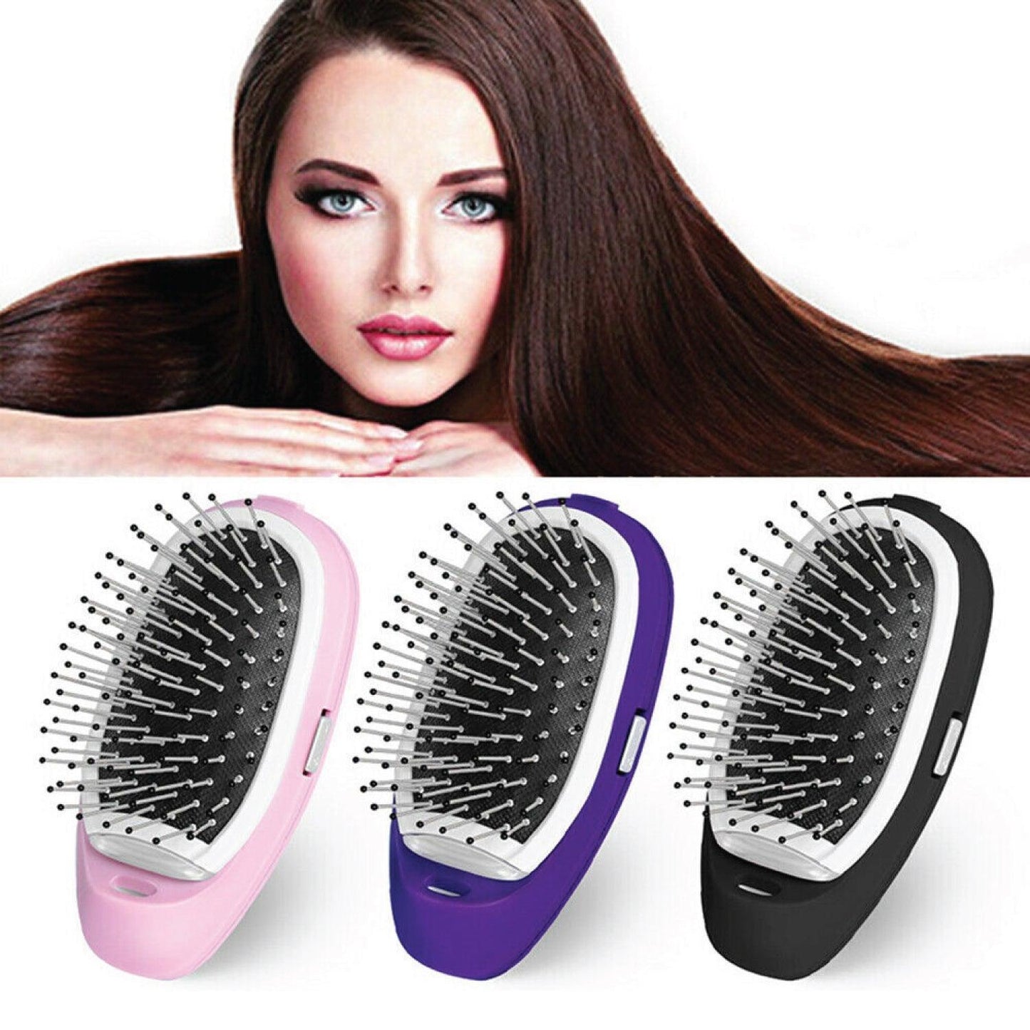 Electric Scalp Massage for Hair Growth - Queenwill Head Massager Shampoo Brush for Deep Hair Cleaning and Head Blood Circulation, Battery Powered & Waterproof