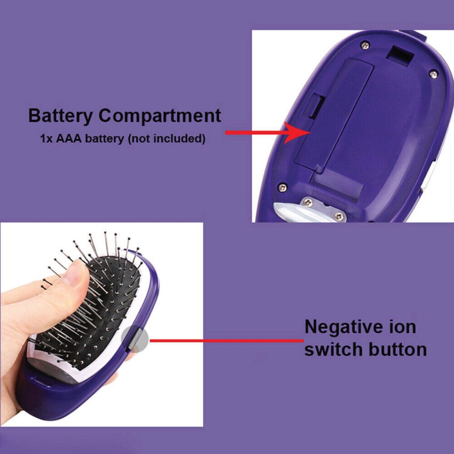 Electric Scalp Massage for Hair Growth - Queenwill Head Massager Shampoo Brush for Deep Hair Cleaning and Head Blood Circulation, Battery Powered & Waterproof